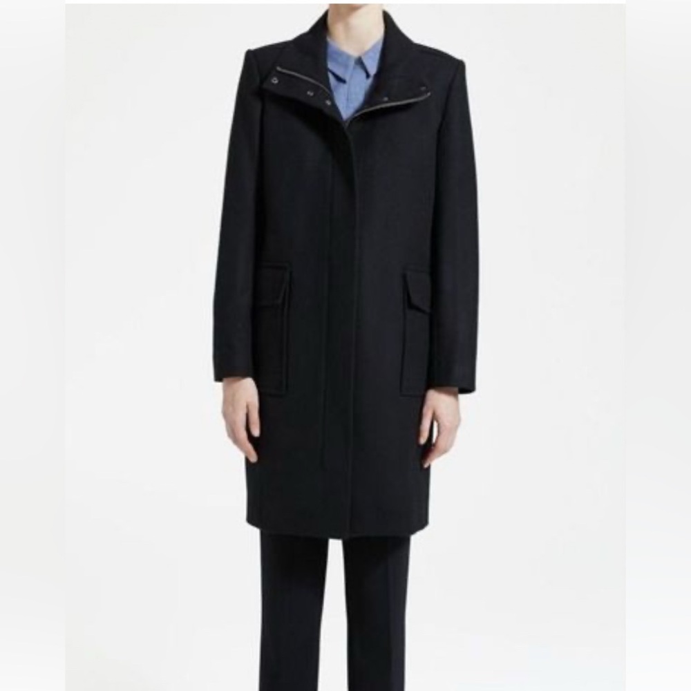 Beautiful Theory Black Women's Wool Coat